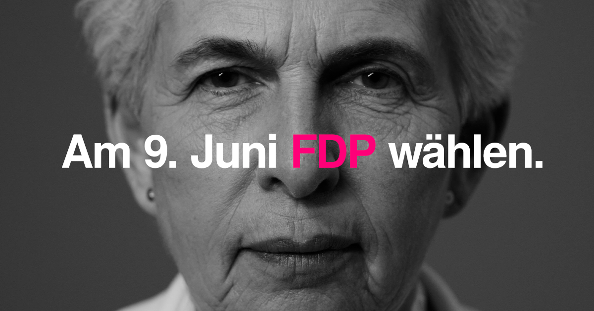 Am 9. Juni FDP wählen