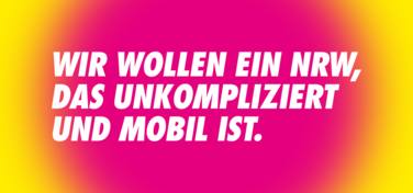 Wir wollen ein NRW, das kompliziert und mobil ist